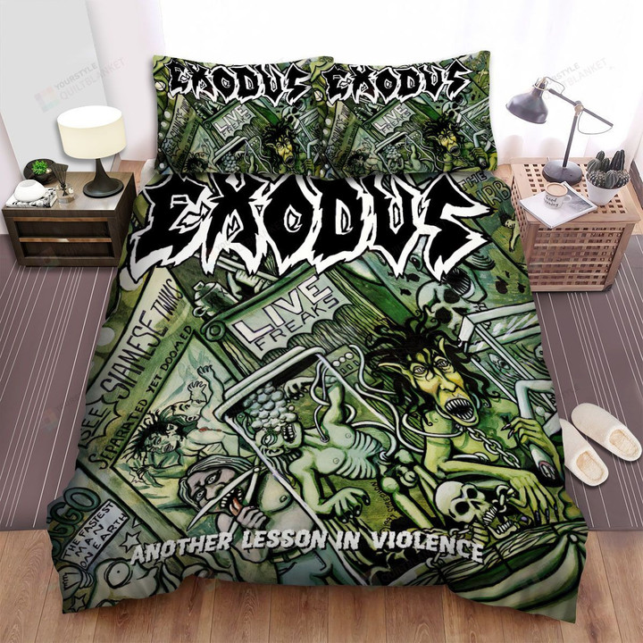Another Lesson In Violence Exodus Bed Sheets Spread Comforter Duvet Cover Bedding Sets