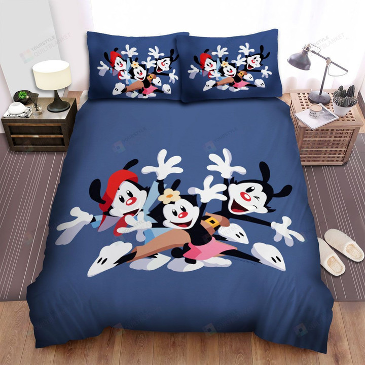 Animaniacs Characters Illustration Bed Sheets Spread Duvet Cover Bedding Sets