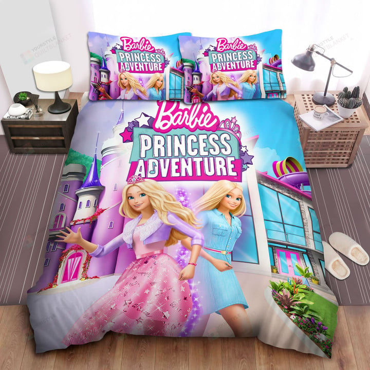 Barbie Princess Adventue Bed Sheets Spread Comforter Duvet Cover Bedding Sets