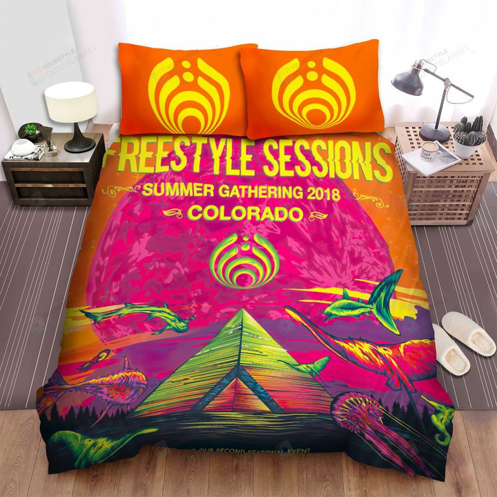 Bassnectar Freestyle Sessions Art Poster Bed Sheets Spread Duvet Cover Bedding Sets