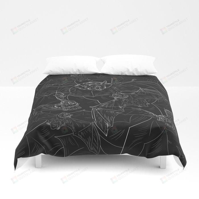 Bat Blinded Bed Sheets Spread Duvet Cover Bedding Sets