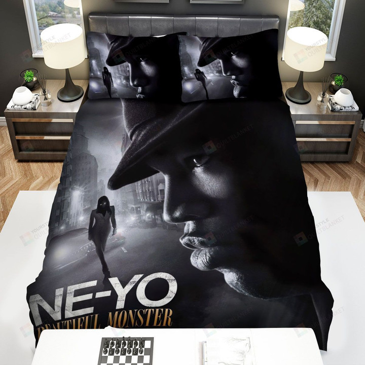 Beautiful Monster Ne-Yo Bed Sheets Spread Comforter Duvet Cover Bedding Sets