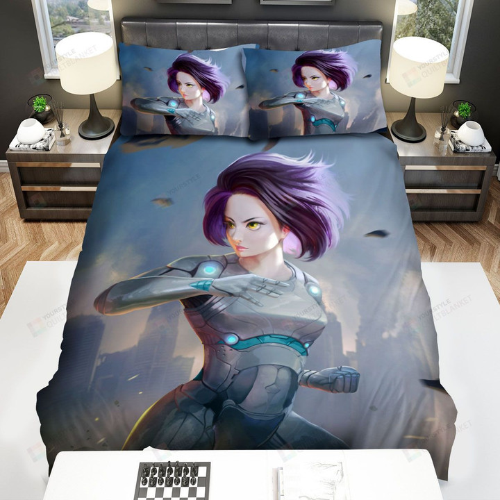 Alita: Battle Angel Berserker Body Poster Bed Sheets Spread Duvet Cover Bedding Sets