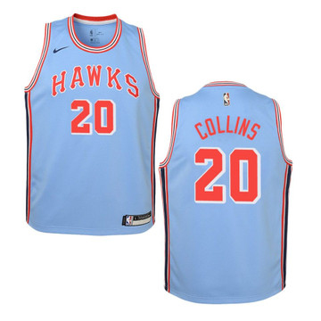 Nike Men's Atlanta Hawks John Collins #20 Red Dri-Fit Swingman Jersey, XL