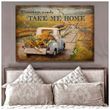 Dragonfly Wall Art Canvas - Country Road Take Me Home Canvas - Pagift Store
