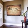 This Is Us Our LIfe Our Story Our Home Canvas Wall Art - Pagift Store