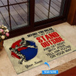Taekwondo Stand Oustside Funny Outdoor Indoor Wellcome Doormat - Pagift Store