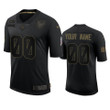 Texans Custom Limited Jersey Black 2020 Salute to Service