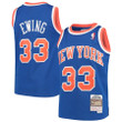 Patrick Ewing New York Knicks Mitchell & Ness Youth Hardwood Classics Swingman Throwback Jersey - Blue