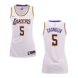Women's Los Angeles Lakers #5 Tyson Chandler Association Swingman Jersey - White