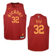 Youth Indiana Pacers #32 Davon Reed Hardwood Classics Swingman Jersey - Red