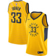 Myles Turner Indiana Pacers Nike Replica Swingman Jersey - Statement Edition - Gold