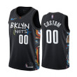 Custom Brooklyn Nets Black City Edition Honor Basquiat 2020-21 Jersey