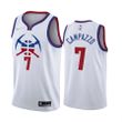 2020-21 Denver Nuggets Facundo Campazzo Earned Edition White #7 Jersey