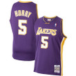 Robert Horry Los Angeles Lakers Mitchell & Ness 1999-2000 Hardwood Classics Swingman Player Jersey - Purple