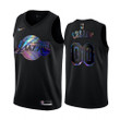 Los Angeles Lakers Custom #00 Jersey Iridescent Black 2021 HWC Limited