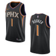 Men's Phoenix Suns #1 Devin Booker Statement Swingman Jersey - Black