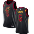 Men's Cleveland Cavaliers #5 J.R. Smith Statement Swingman Jersey - Black