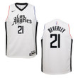 Youth 2019-20 Los Angeles Clippers #21 Patrick Beverley City Swingman Jersey - White