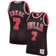 Toni Kukoc Chicago Bulls Mitchell & Ness 1995-96 Hardwood Classics Swingman Player Jersey - Black