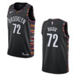 Men's Brooklyn Nets #72 Biggie Smalls City Jersey - Black