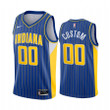 Custom Indiana Pacers 2020-21 Blue City Edition Jersey New Uniform
