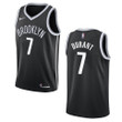 Men's Brooklyn Nets #7 Kevin Durant Icon Swingman Jersey - Black