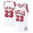 Michael Jordan Chicago Bulls Mitchell & Ness 1997-98 Hardwood Classics Player Jersey - White