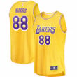 Markieff Morris Los Angeles Lakers Fanatics Branded Fast Break Home Player Jersey - Icon Edition - Gold