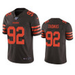 Cleveland Browns Chad Thomas Brown 100th Season Color Rush Limited Jersey