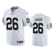 Nevin Lawson Oakland Raiders White Vapor Limited Jersey