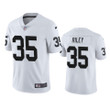 Curtis Riley Oakland Raiders White Vapor Limited Jersey