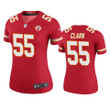 Chiefs Frank Clark Red Color Rush Legend Jersey