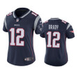 New England Patriots Tom Brady Navy Vapor Untouchable Limited Jersey