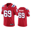 New England Patriots Jakobi Meyers Red Vapor Limited Jersey