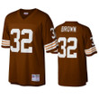 Cleveland Browns Jim Brown Brown Legacy Replica Jersey
