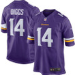 Stefon Diggs Minnesota Vikings Nike Youth Team Color Game Jersey - Purple