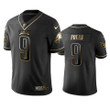 NFL 100 Commercial Nick Foles Philadelphia Eagles Black Golden Edition Vapor Untouchable Limited Jersey - Men's