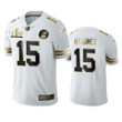 Patrick Mahomes Chiefs White Super Bowl LIV Golden Edition Jersey