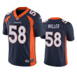 Denver Broncos Von Miller Navy Vapor Limited Jersey