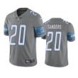 Lions Barry Sanders Steel Color Rush Limited Jersey