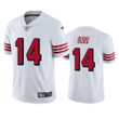Jalen Hurd 49ers White Color Rush Limited Jersey