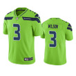 Seattle Seahawks Russell Wilson Neon Green Nike Color Rush Limited jersey