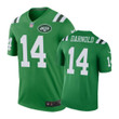 New York Jets #14 Sam Darnold Nike color rush Green Jersey