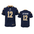 Los Angeles Rams Van Jefferson Navy 2020 NFL Draft Game Jersey