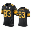 Pittsburgh Steelers Chase Claypool Black Color Rush Legend Jersey