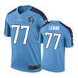 Tennessee Titans #77 Taylor Lewan Nike color rush Light Blue Jersey