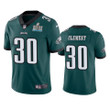Philadelphia Eagles Corey Clement Green Nike Color Rush Limited jersey