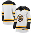 Boston Bruins Fanatics Branded Women's Away Breakaway Jersey - White