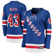 Libor Hajek New York Rangers Fanatics Branded Women's Home Breakaway Player Jersey - Blue